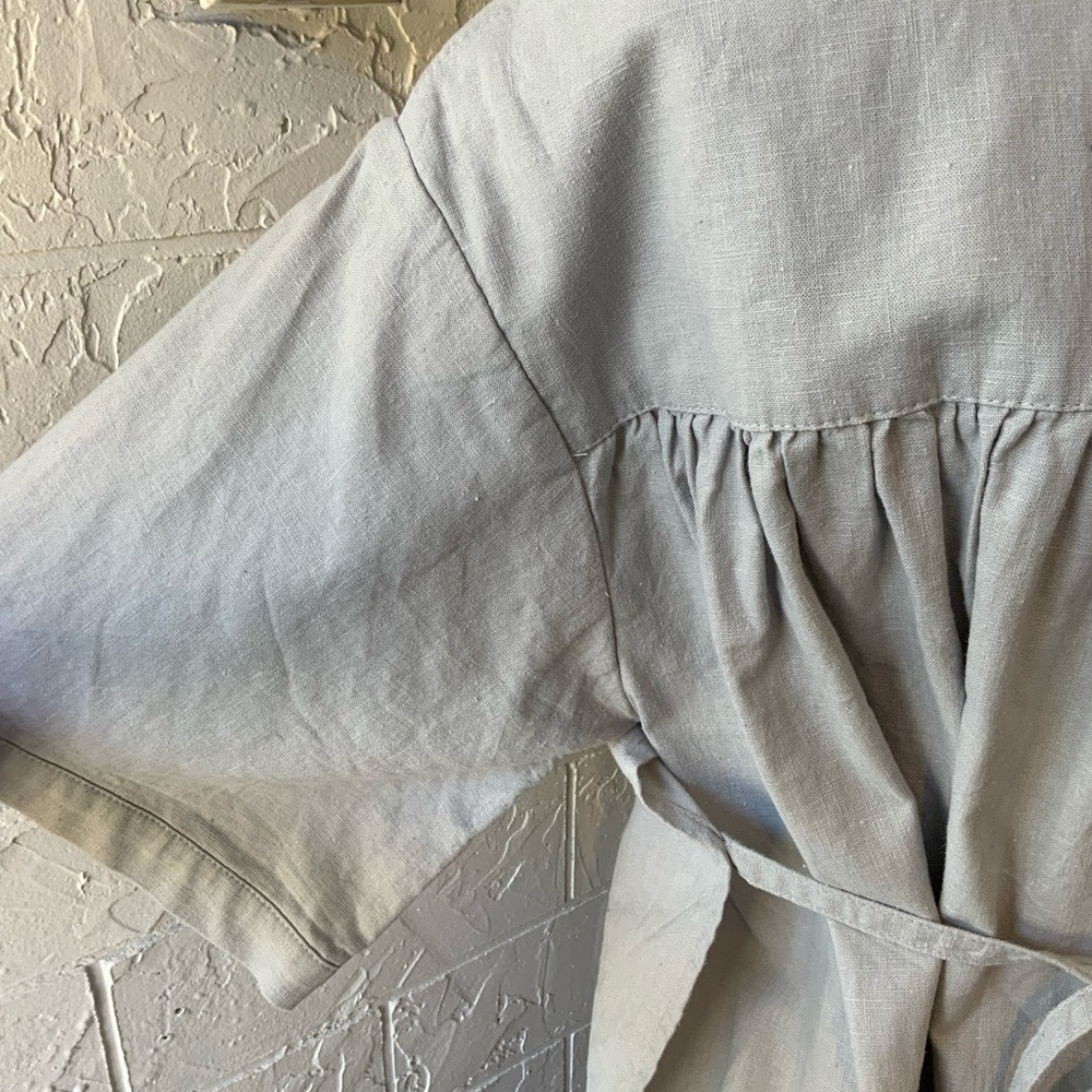 Neul Linen boxy button down shirt - Picture 5 of 12